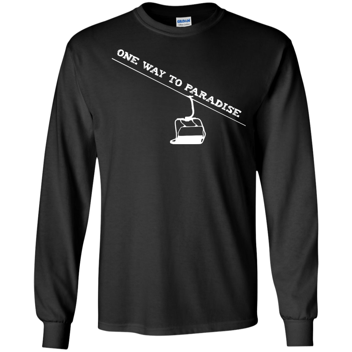 One Way To Paradise Long Sleeves - Powderaddicts