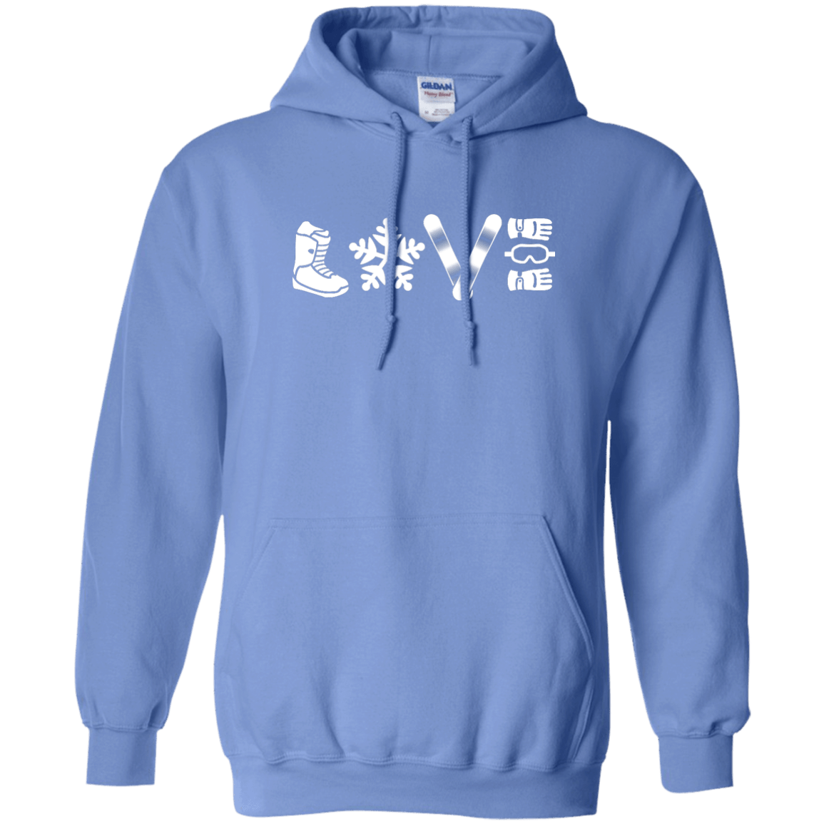 Love Snowboarding Hoodies - Powderaddicts