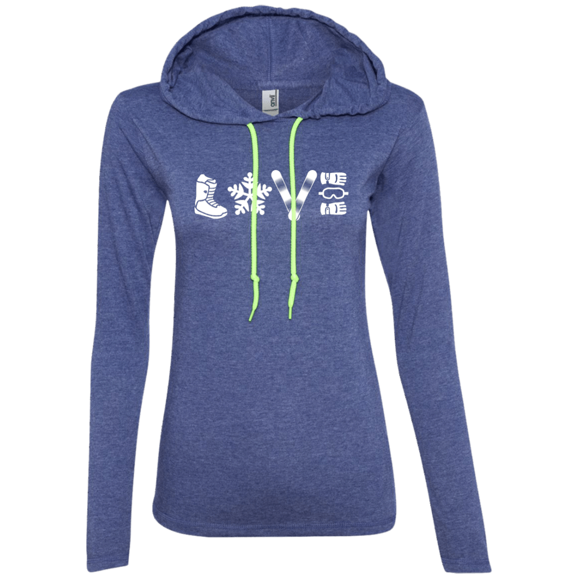 Love Snowboarding Hoodies - Powderaddicts