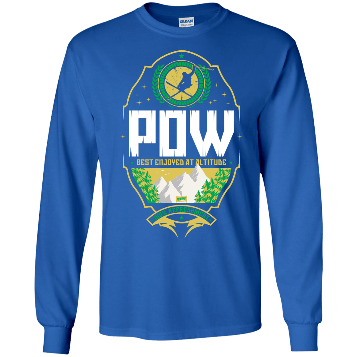 Pow Ski Long Sleeves - Powderaddicts