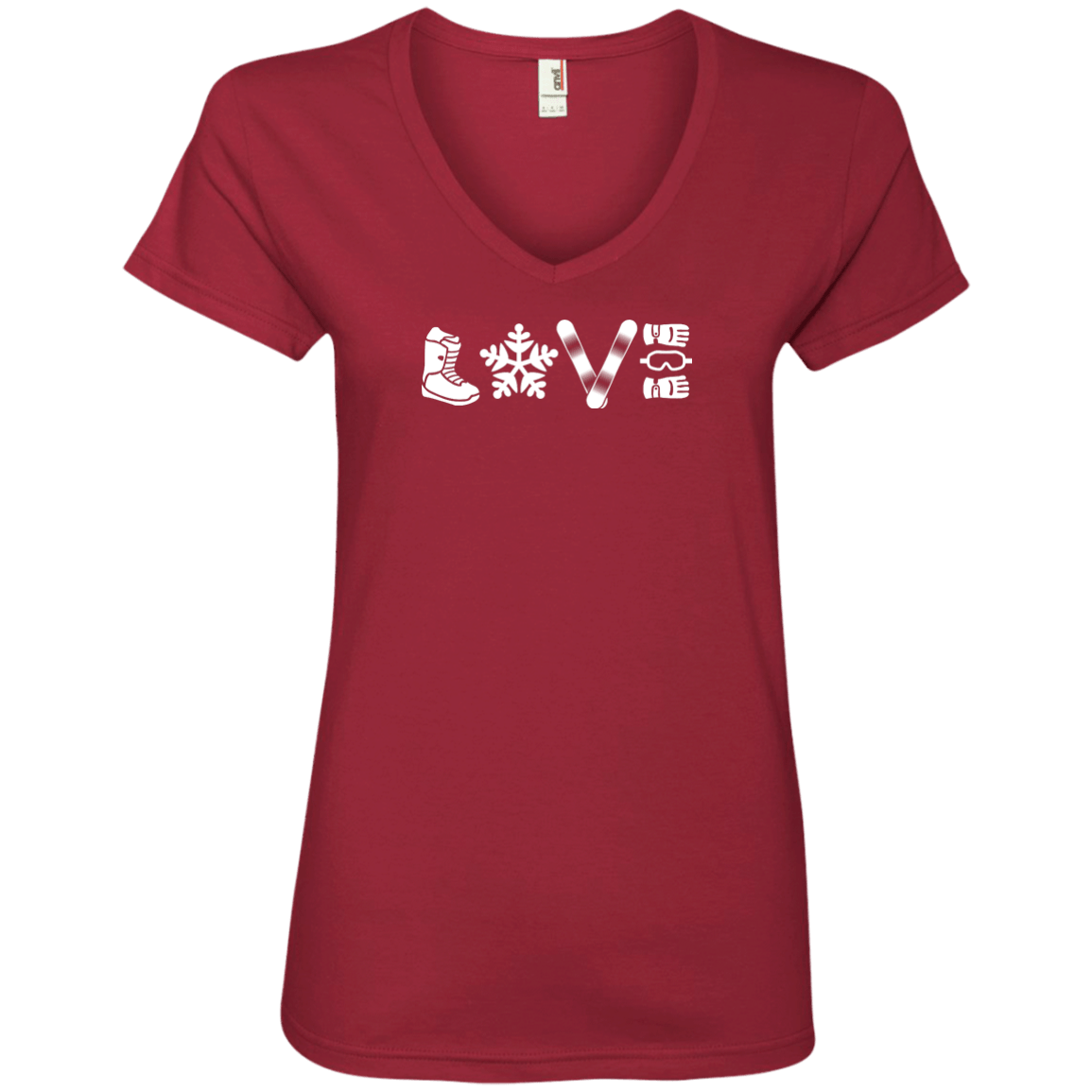 L.O.V.E. Snowboarding Ladies Tees - Powderaddicts