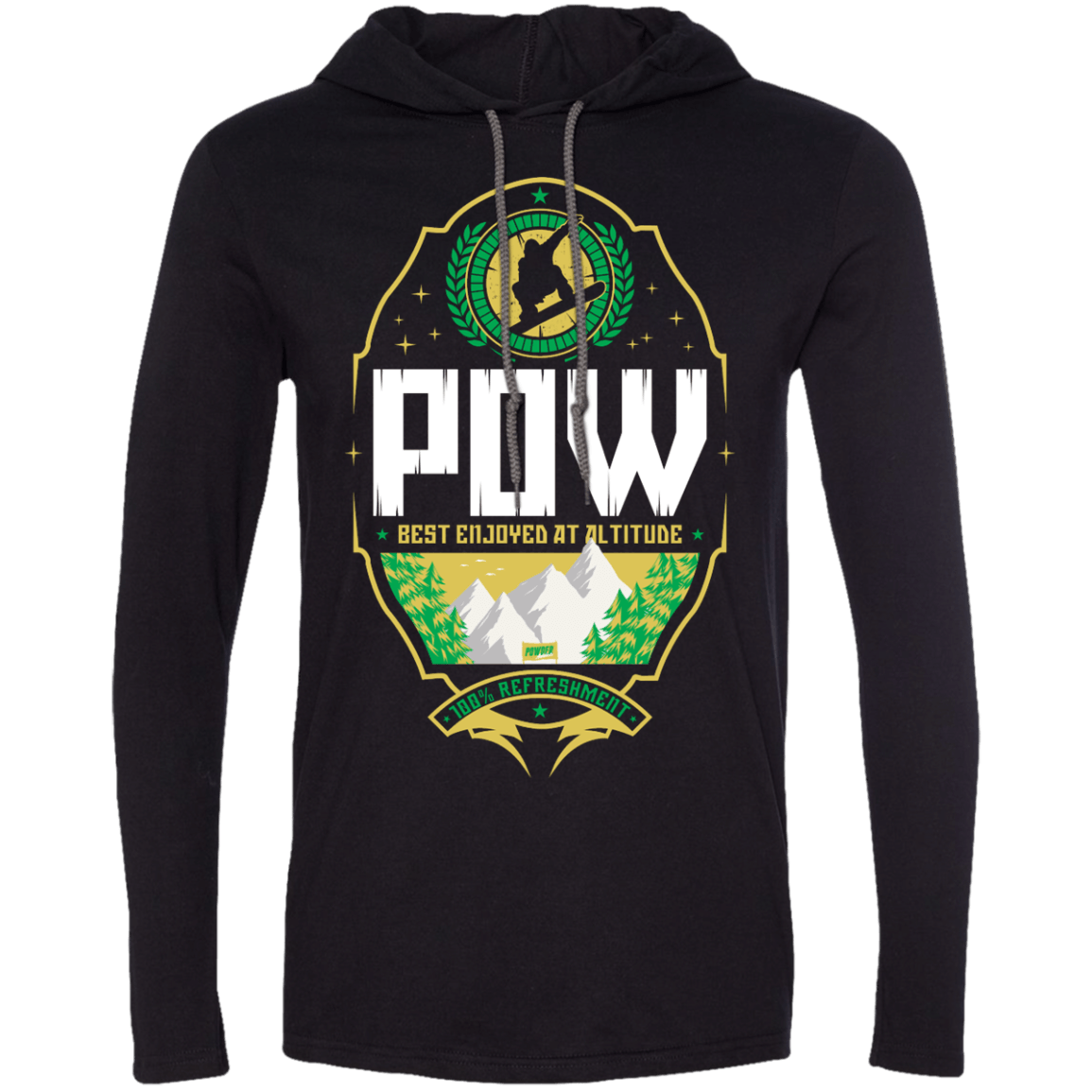 Pow Snowboard Hoodies - Powderaddicts