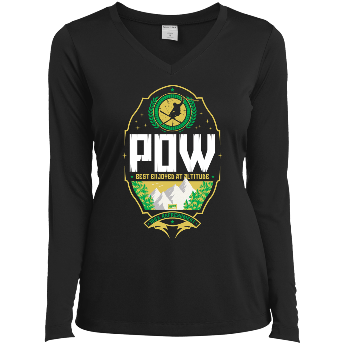 Pow Ski Long Sleeves - Powderaddicts