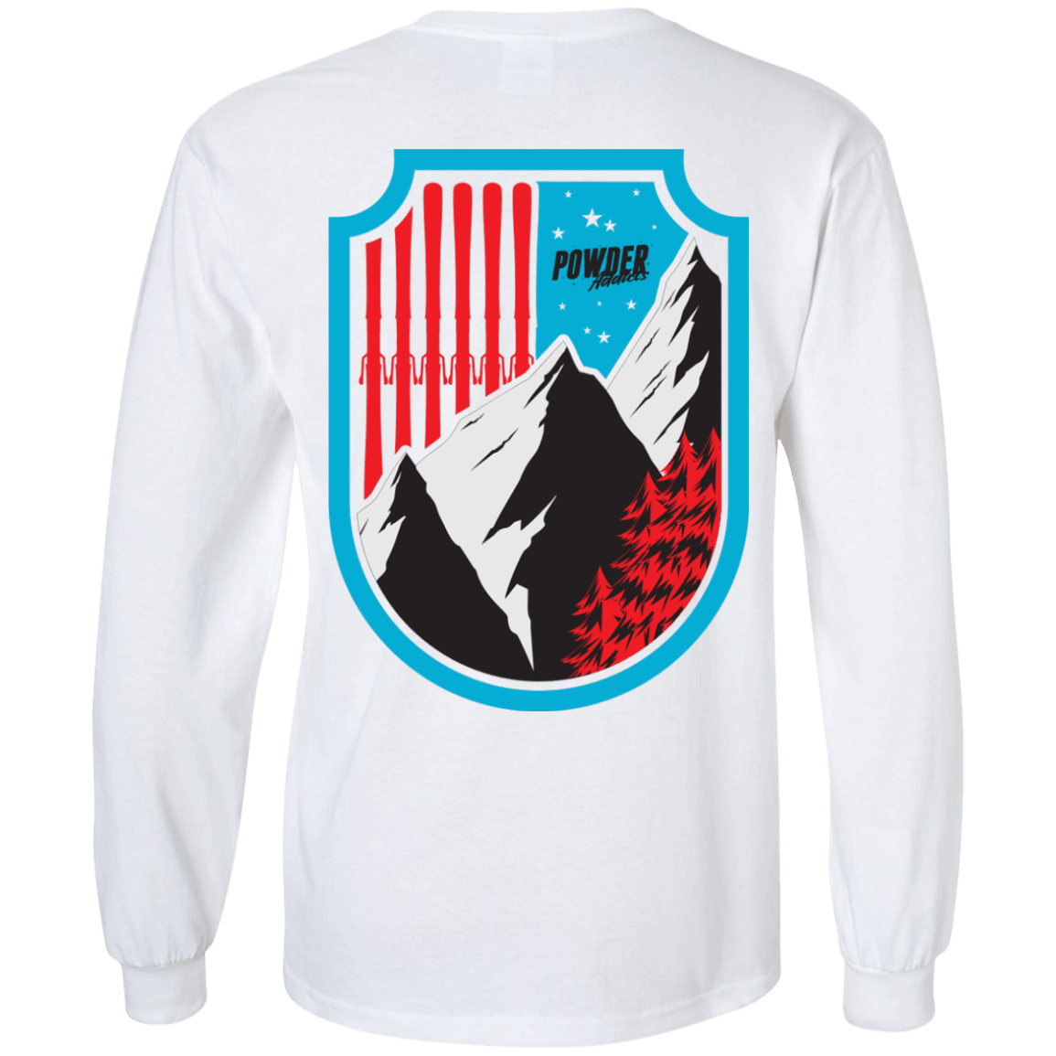 Ski Flag Long Sleeves - Powderaddicts