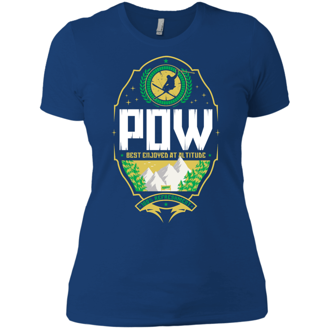 Pow Ski Tees - Powderaddicts