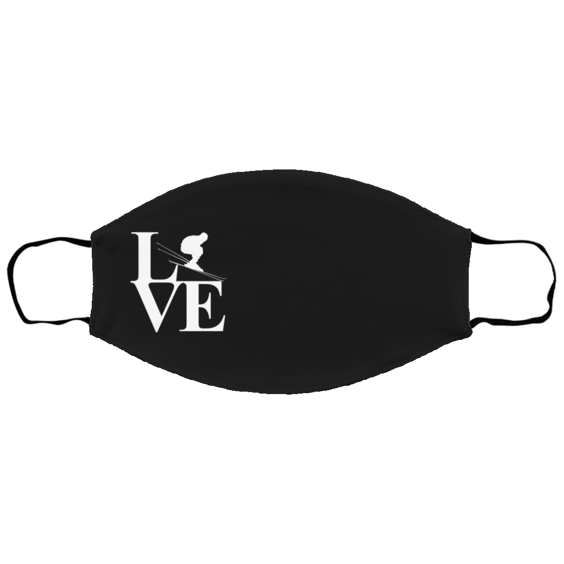 LOVE Ski Youth Face Mask - Powderaddicts