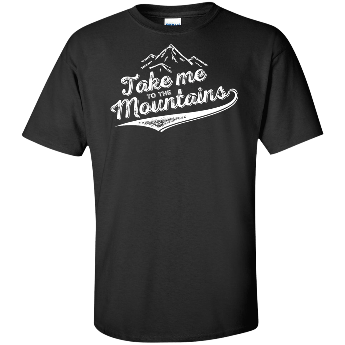 Take Me To The Mountains Men's Tees and V-Neck - Powderaddicts