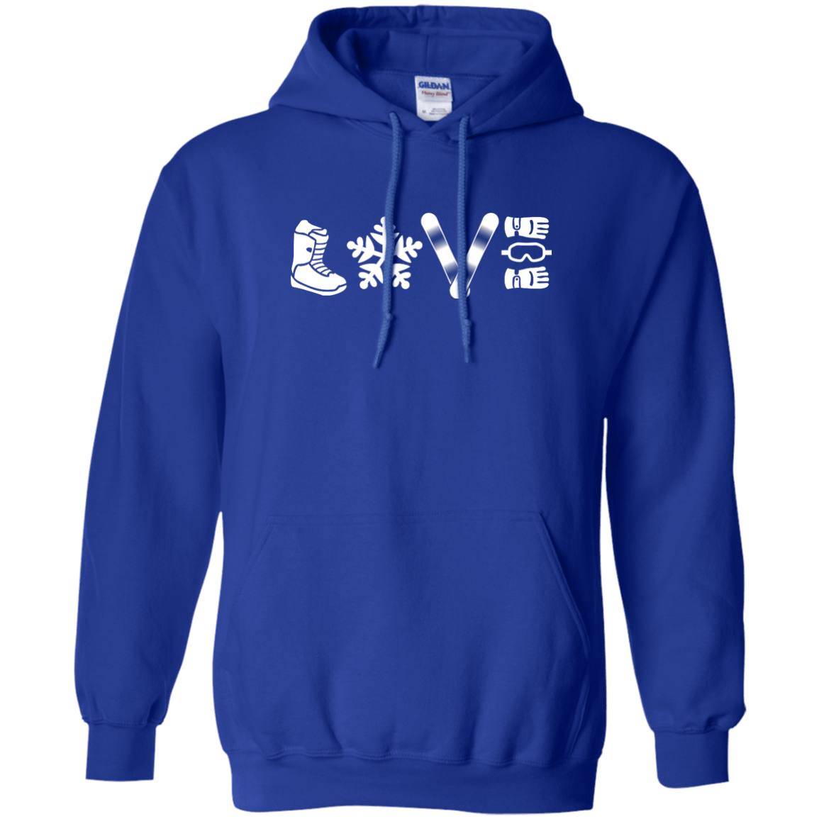 Love Snowboarding Hoodies - Powderaddicts