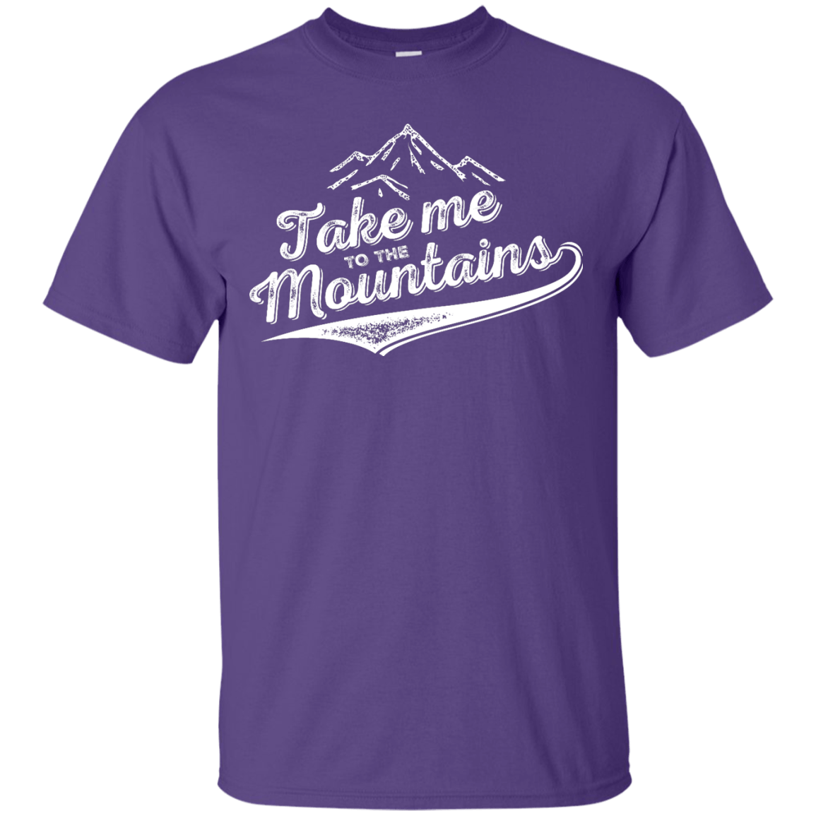 Take Me To The Mountains Men's Tees and V-Neck - Powderaddicts