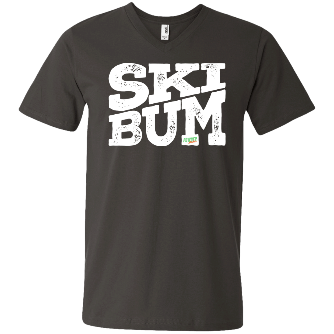 SkiBum Men's Tees and V-Neck - Powderaddicts