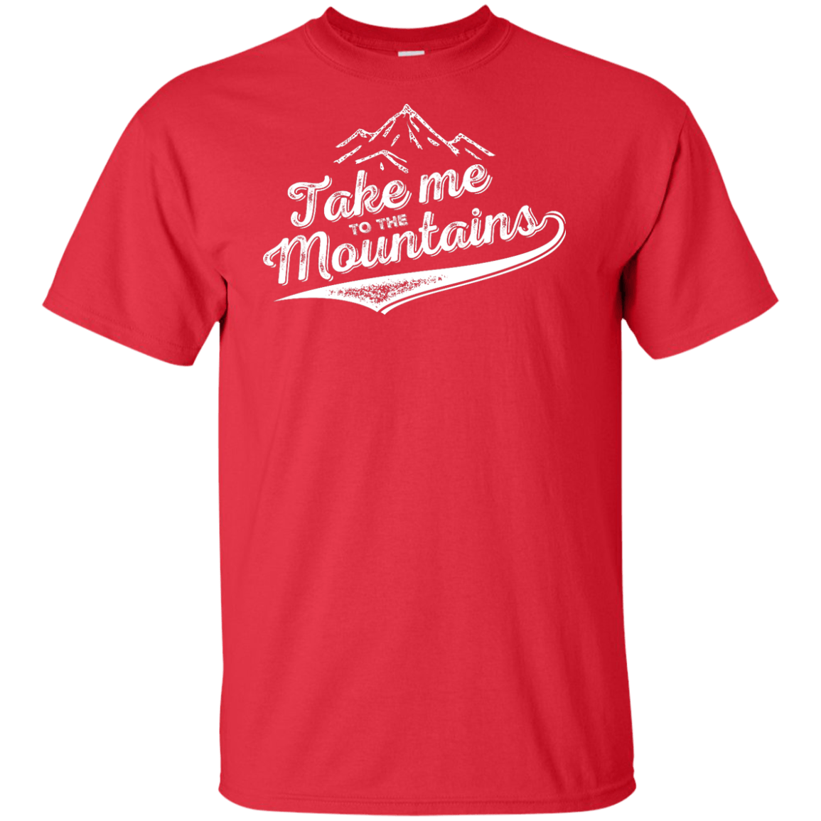 Take Me To The Mountains Men's Tees and V-Neck - Powderaddicts