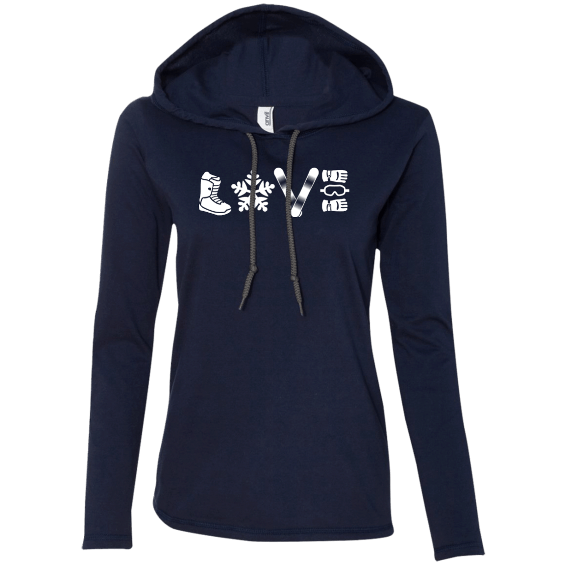 Love Snowboarding Hoodies - Powderaddicts