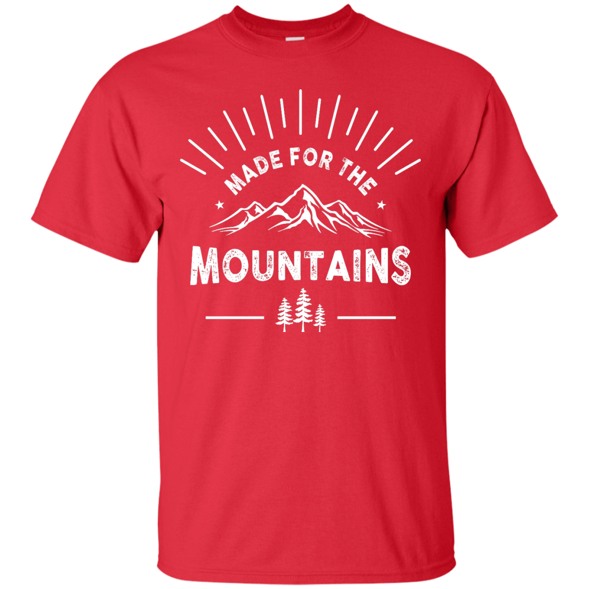 Made For The Mountains Tees - Powderaddicts