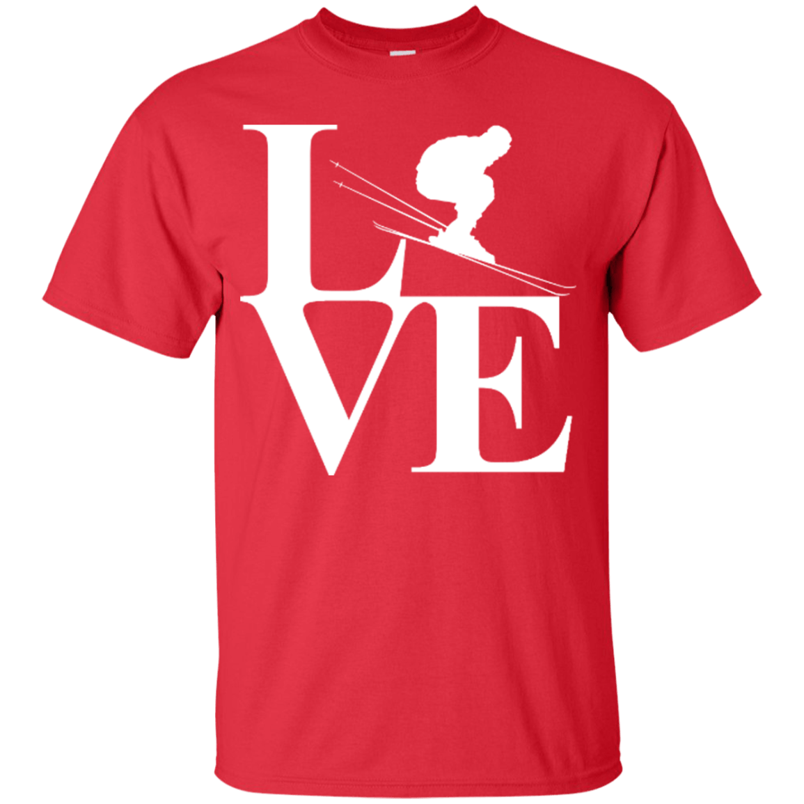 Love Skiing Youth Tees - Powderaddicts