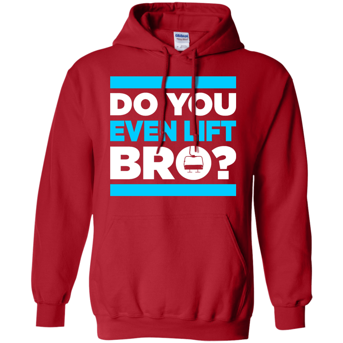 Do You Even Lift Bro? Hoodies - Powderaddicts