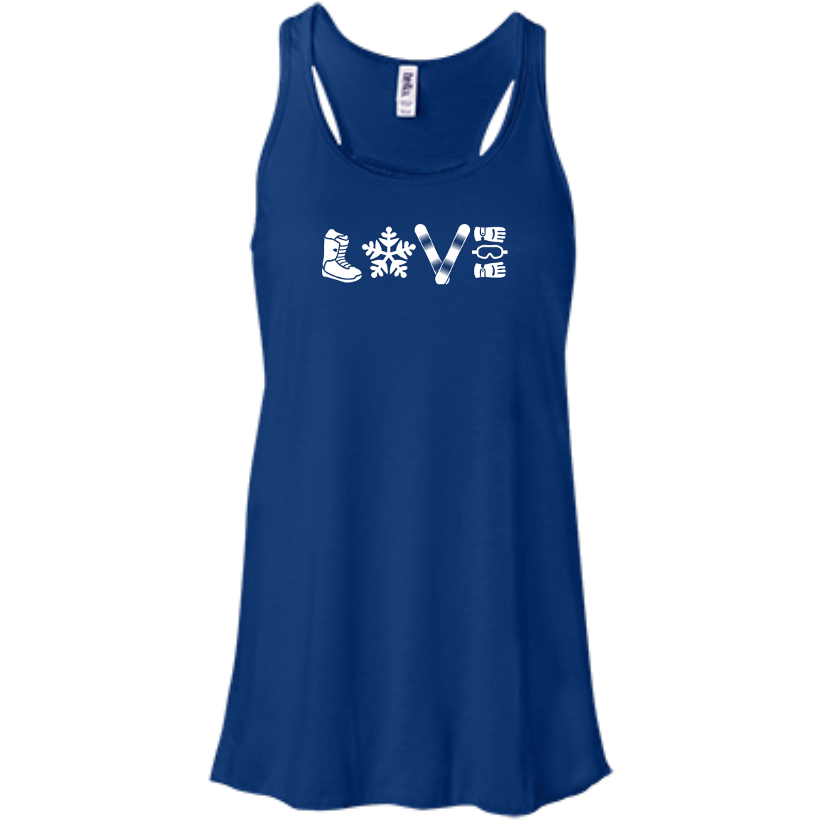 Love Snowboarding Tank Tops - Powderaddicts