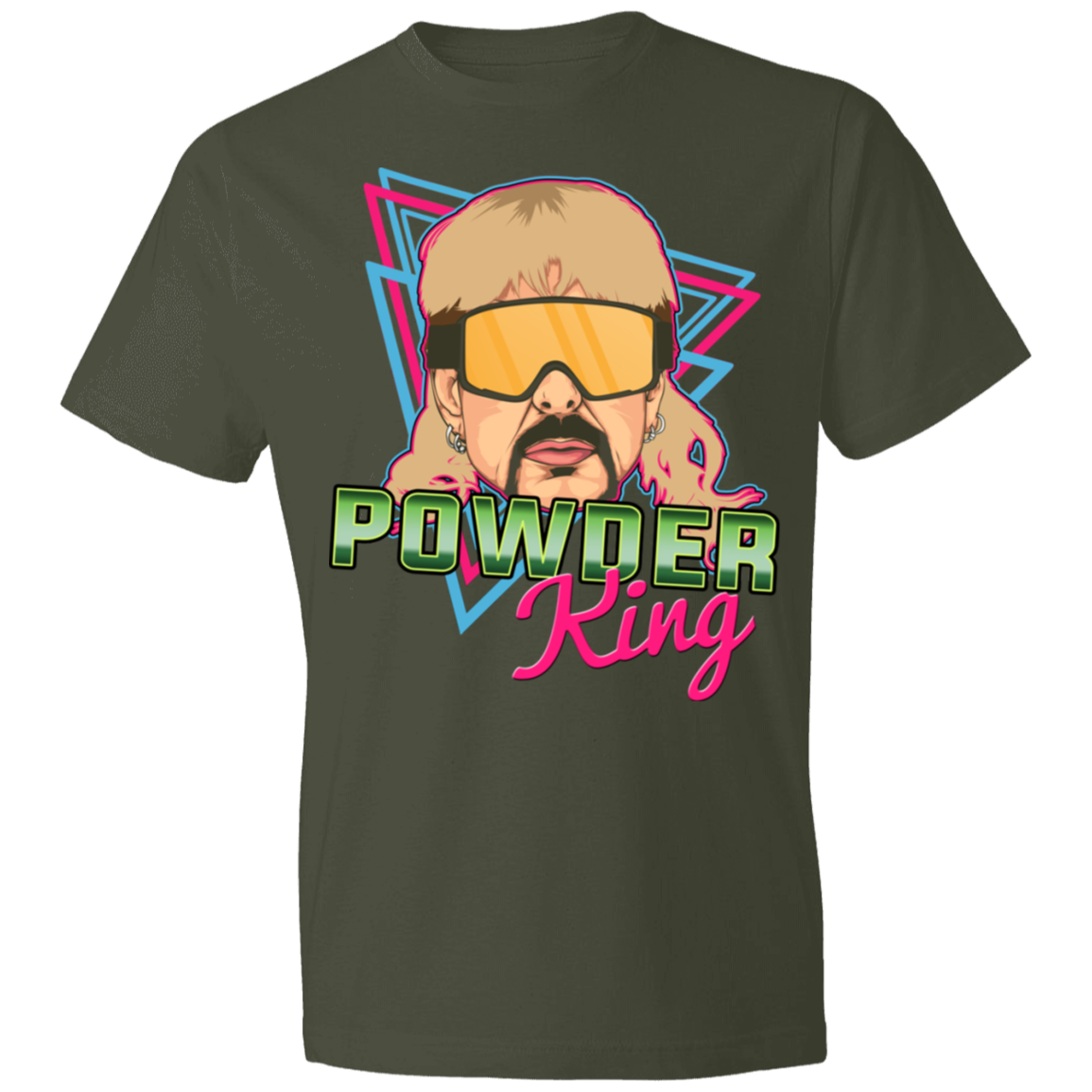 Powder King Short-Sleeve Unisex T-Shirt - Powderaddicts