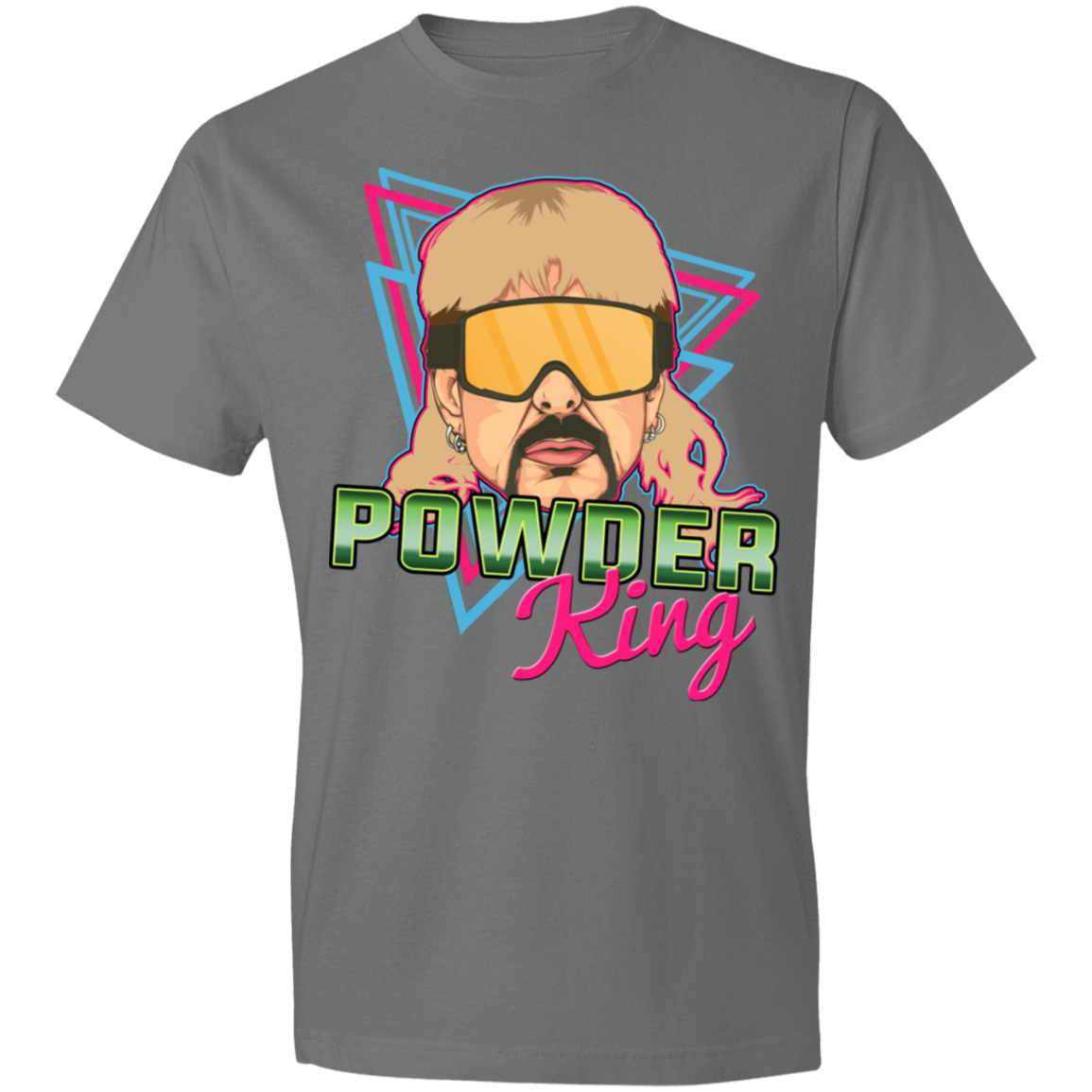 Powder King Short-Sleeve Unisex T-Shirt - Powderaddicts