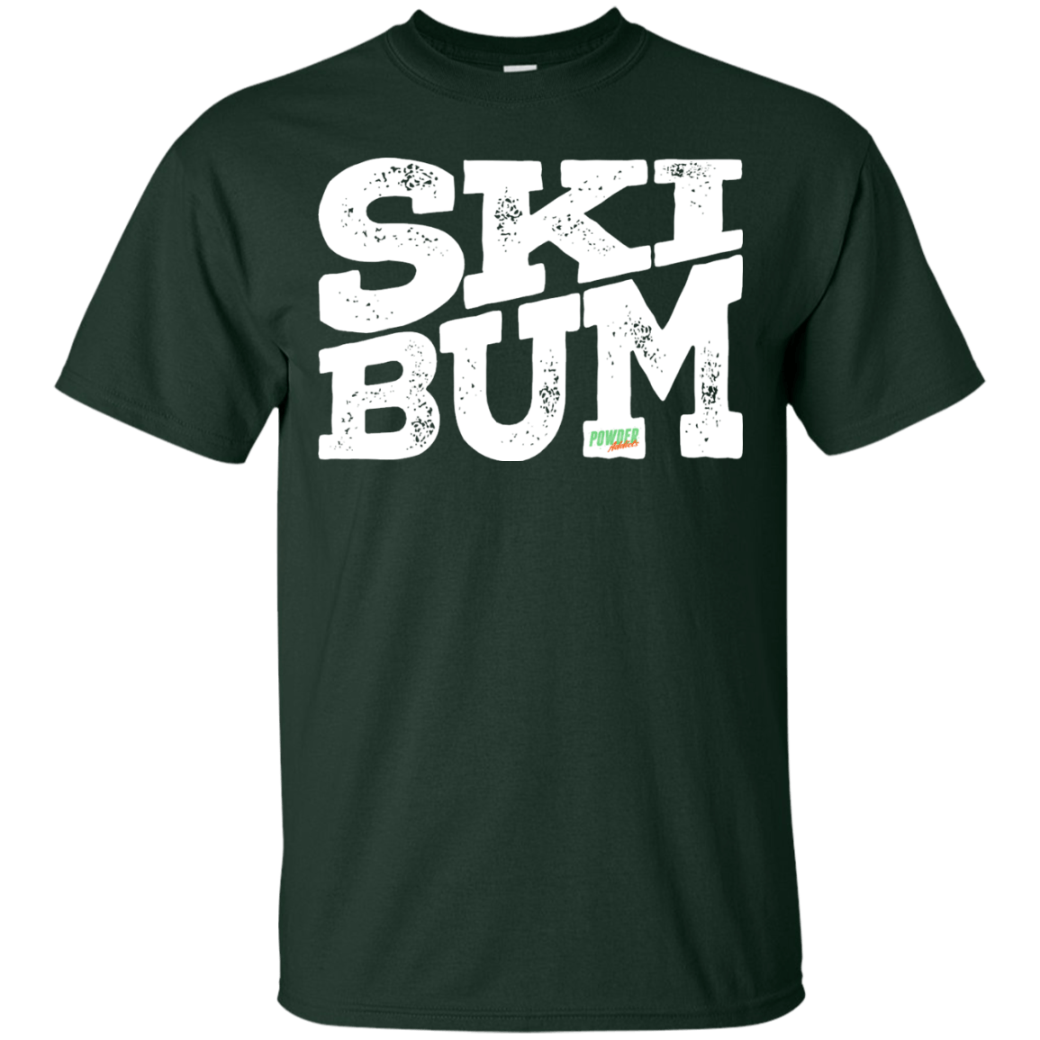 SkiBum Men's Tees and V-Neck - Powderaddicts