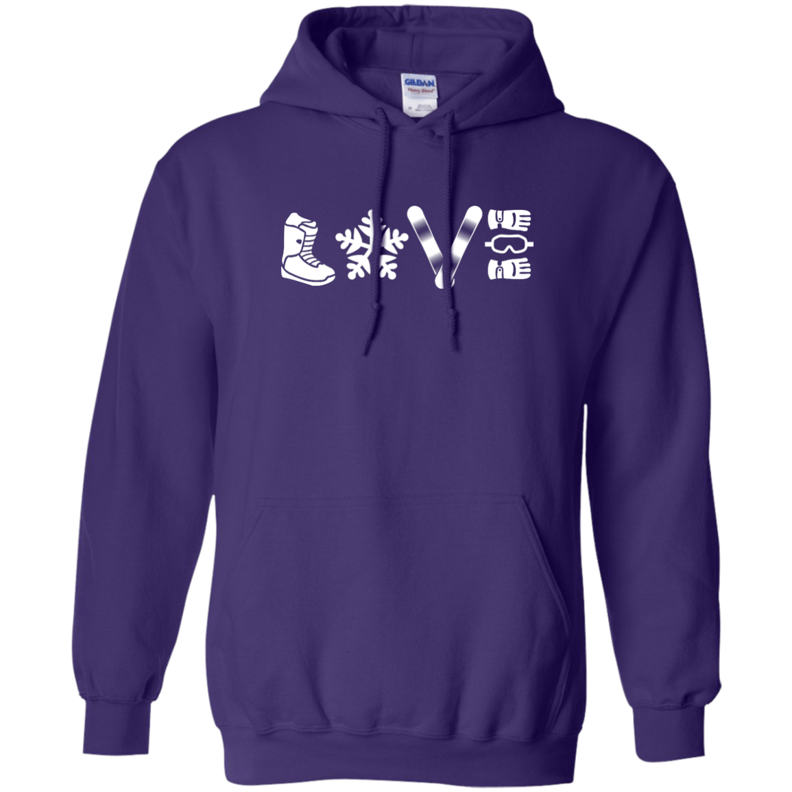 Love Snowboarding Hoodies - Powderaddicts