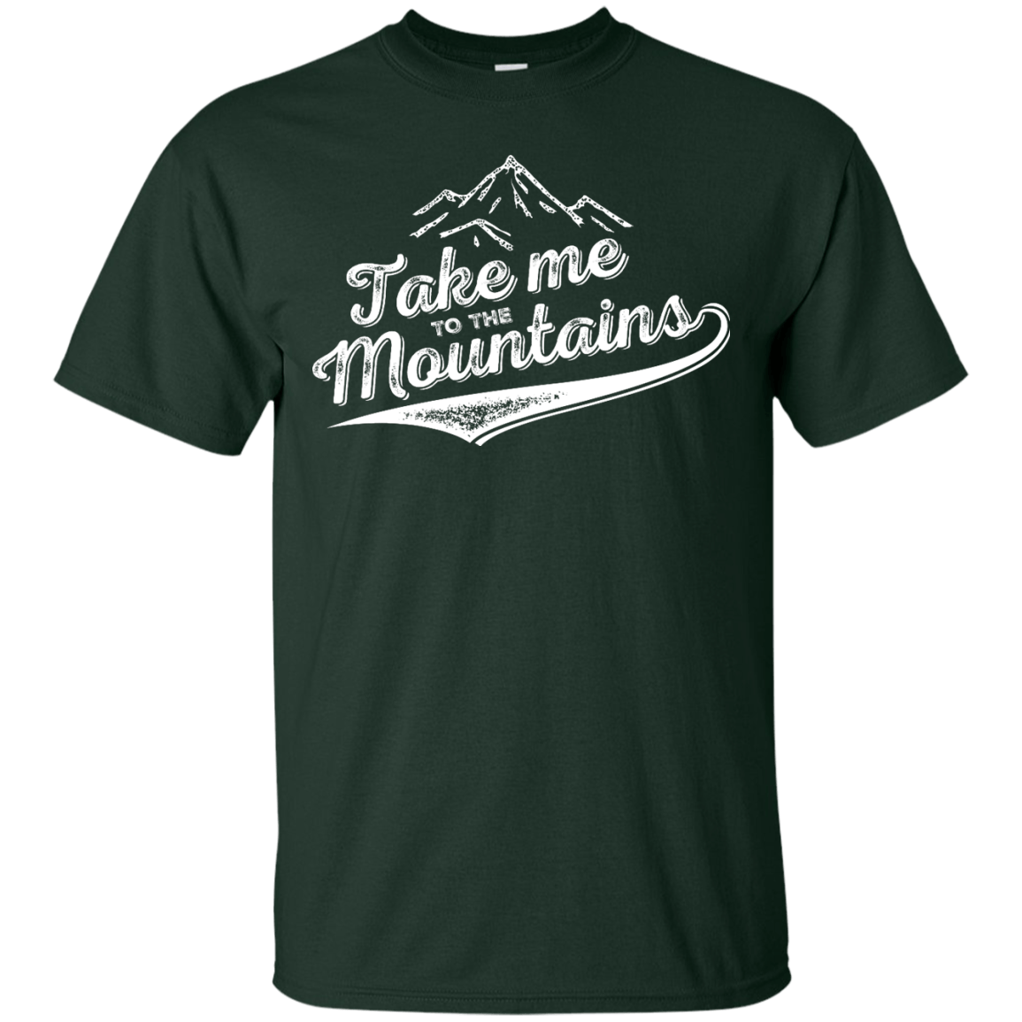 Take Me To The Mountains Men's Tees and V-Neck - Powderaddicts