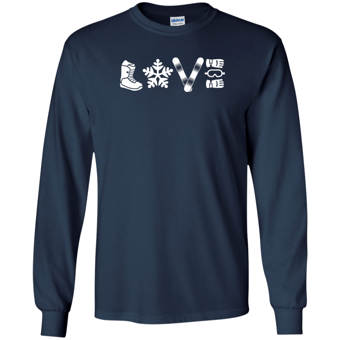 Love Snowboarding Long Sleeves - Powderaddicts