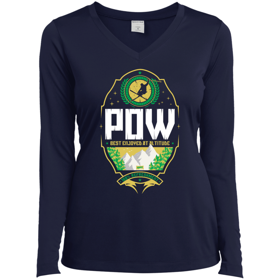 Pow Ski Long Sleeves - Powderaddicts