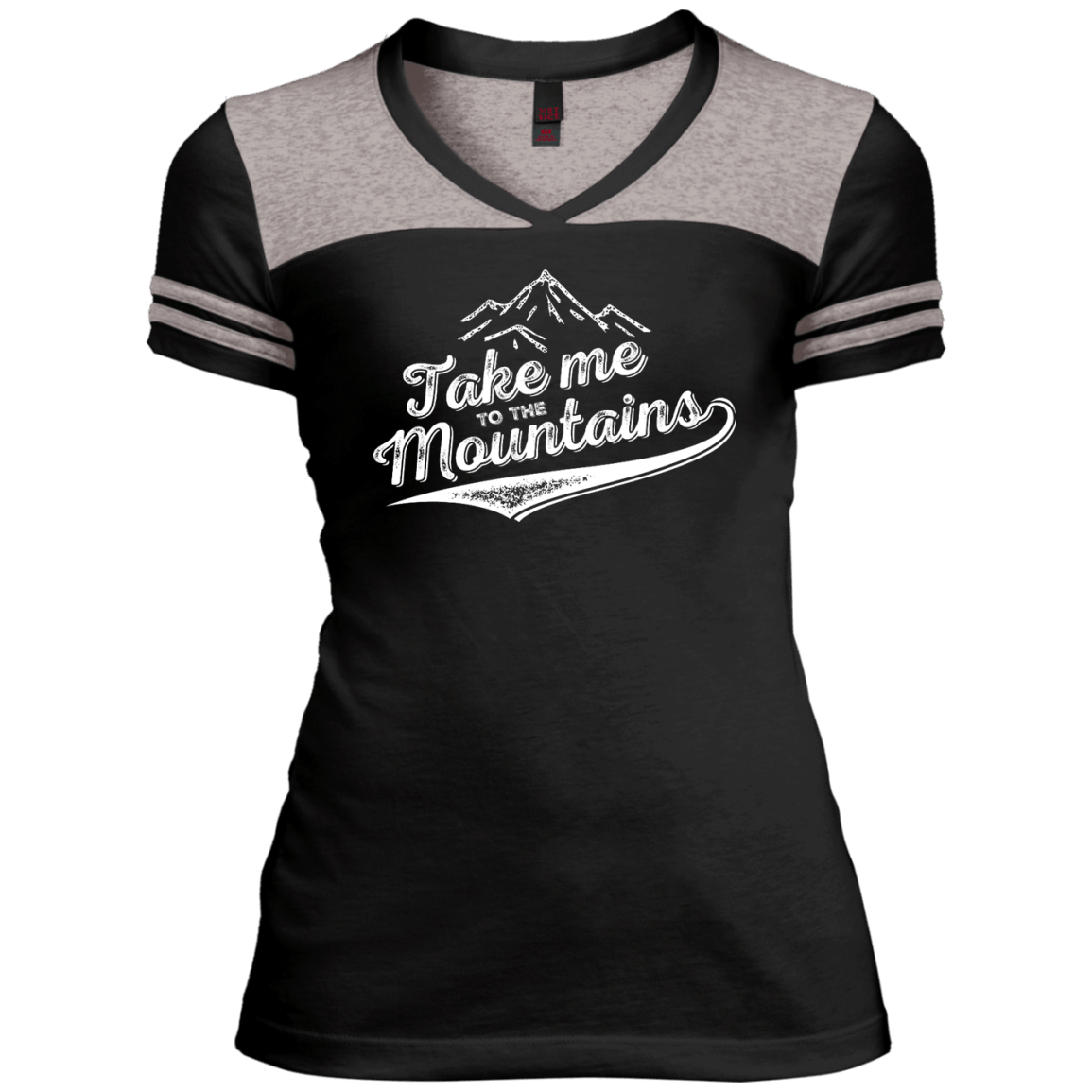 Take Me To The Mountains Ladies Tees and V-Neck - Powderaddicts