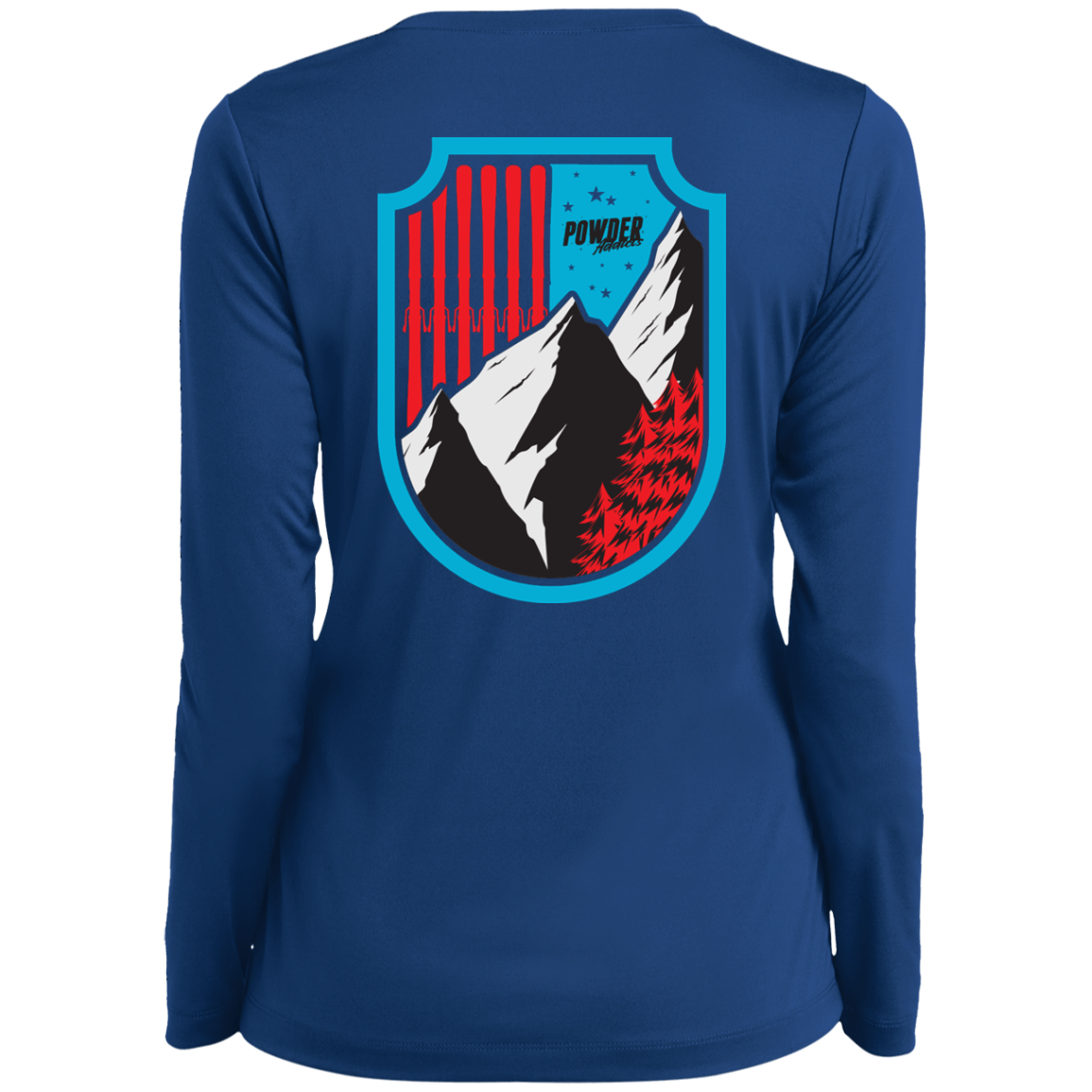 Ski Flag Long Sleeves - Powderaddicts