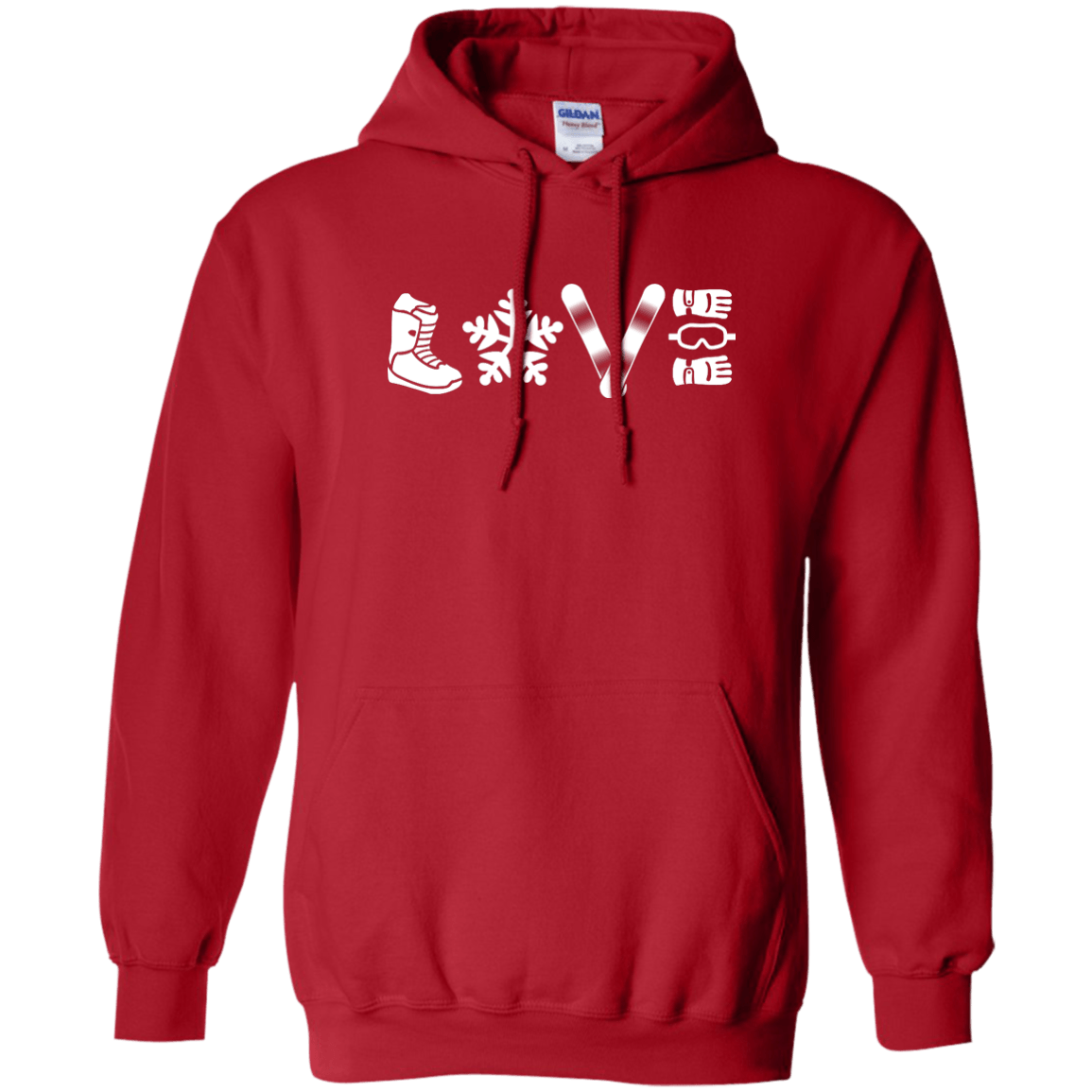 Love Snowboarding Hoodies - Powderaddicts