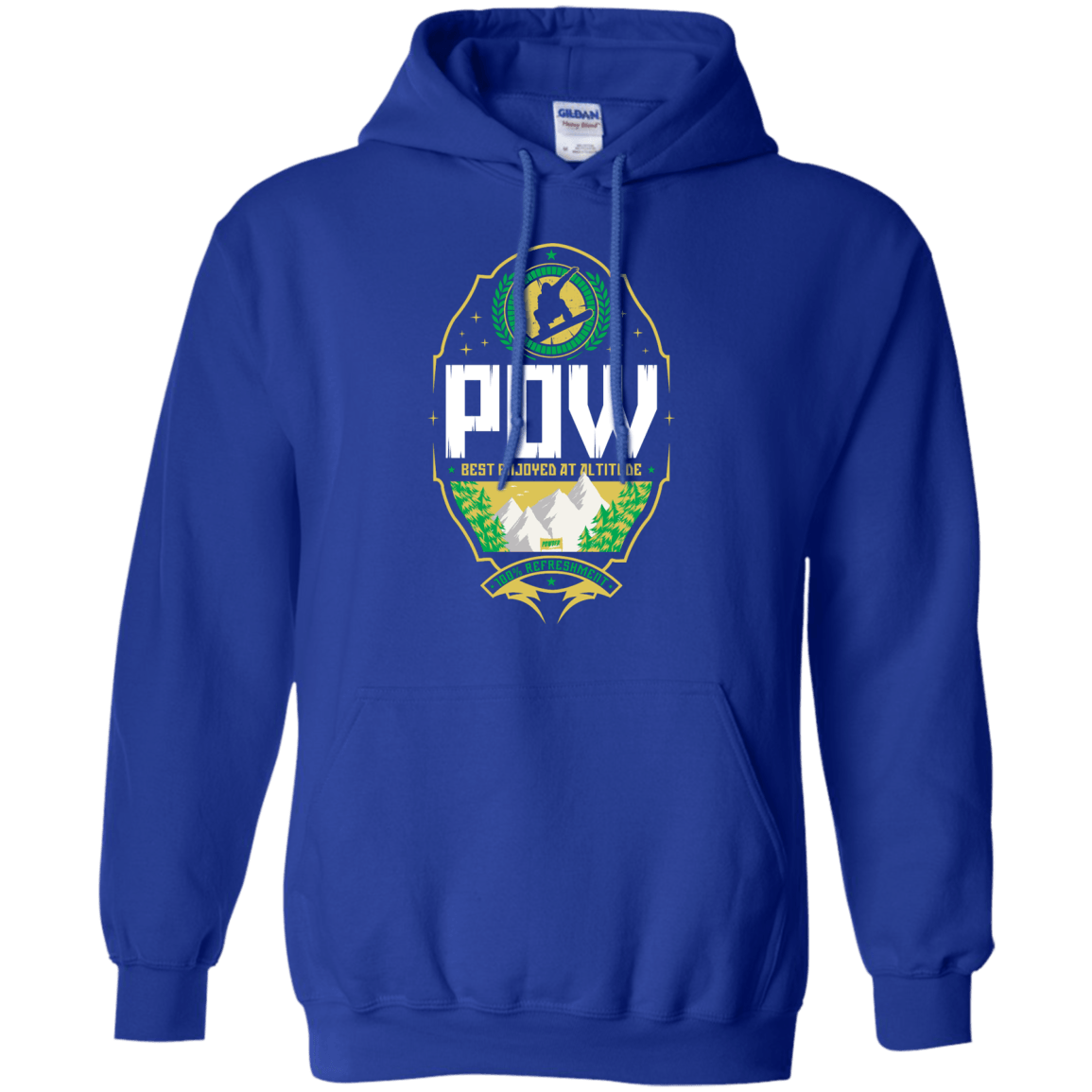 Pow Snowboard Hoodies - Powderaddicts