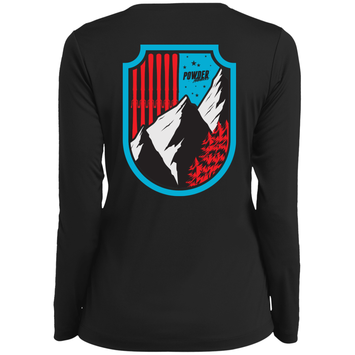 Ski Flag Long Sleeves - Powderaddicts