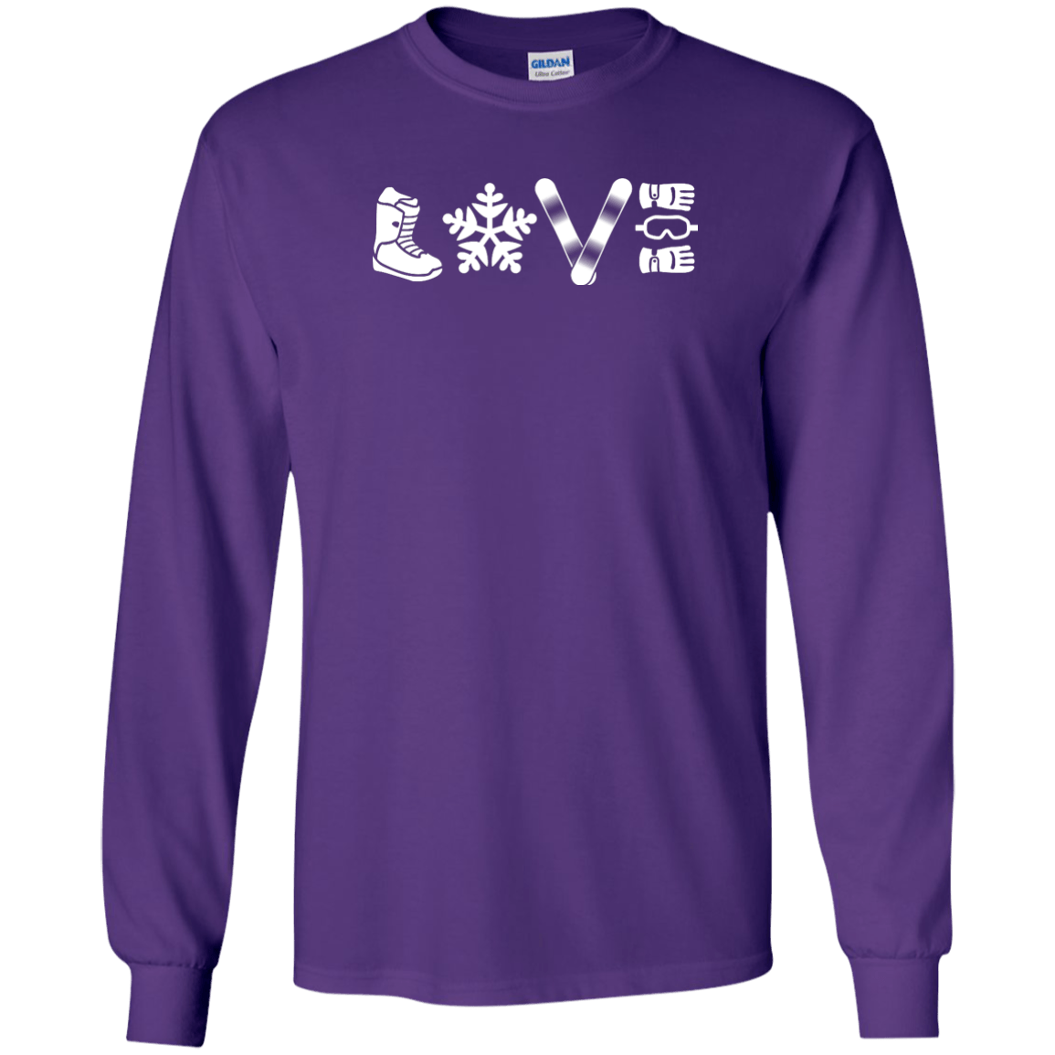 Love Snowboarding Long Sleeves - Powderaddicts