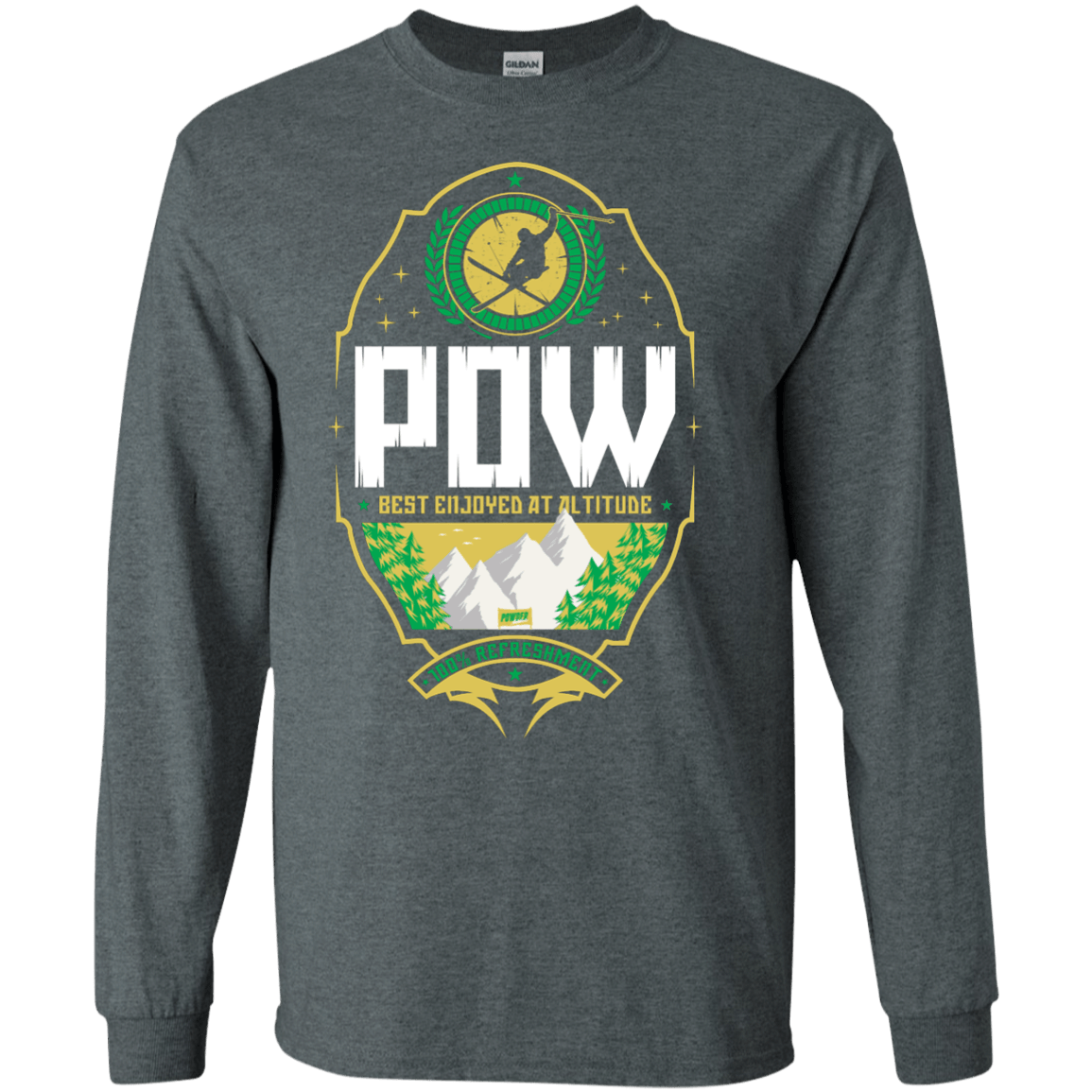 Pow Ski Long Sleeves - Powderaddicts