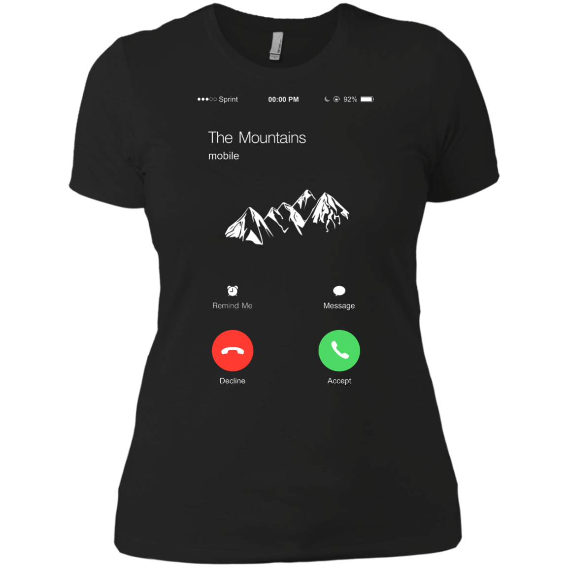 Important Call -Ladies Tees - Powderaddicts