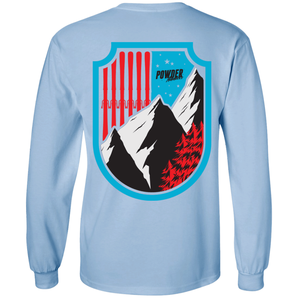 Ski Flag Long Sleeves - Powderaddicts