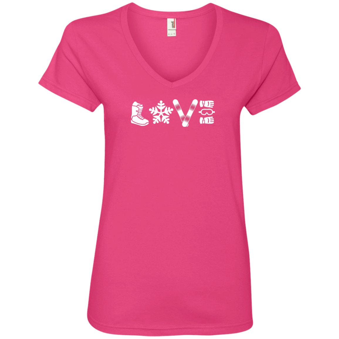 L.O.V.E. Snowboarding Ladies Tees - Powderaddicts