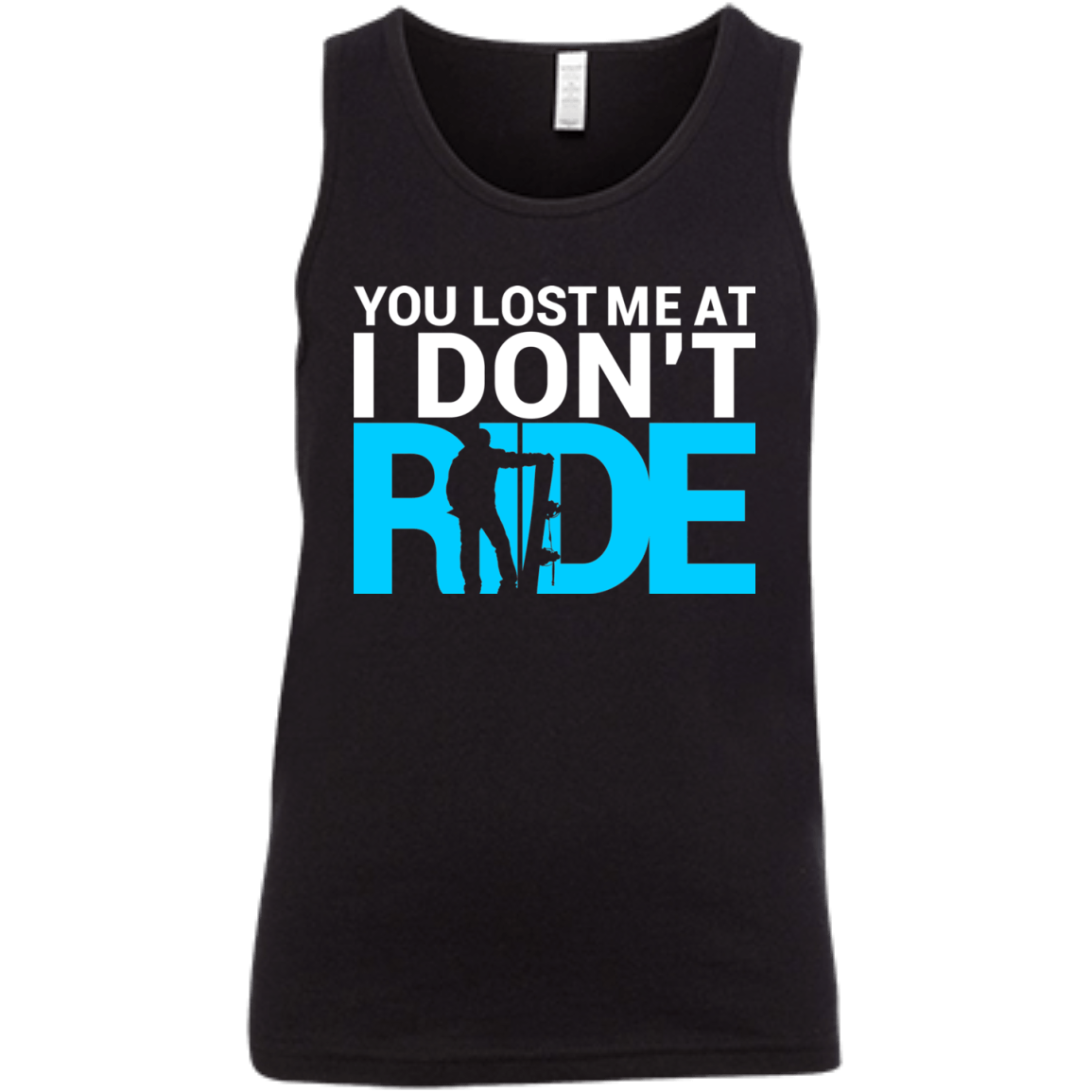 You Lost Me At I Don't Ride Youth Shirt and Hoodies - Powderaddicts