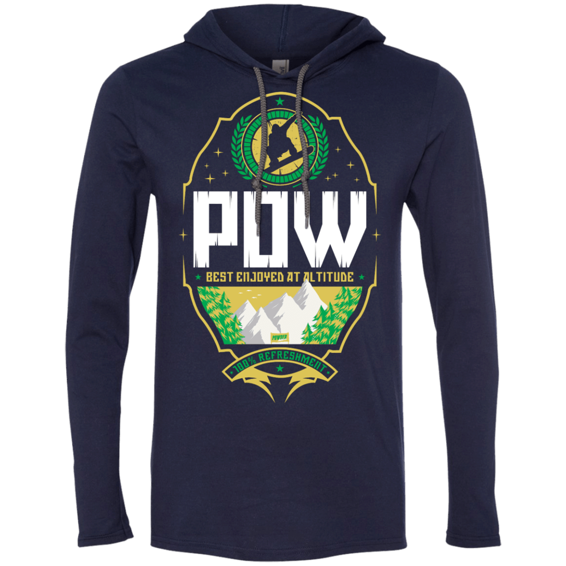 Pow Snowboard Hoodies - Powderaddicts