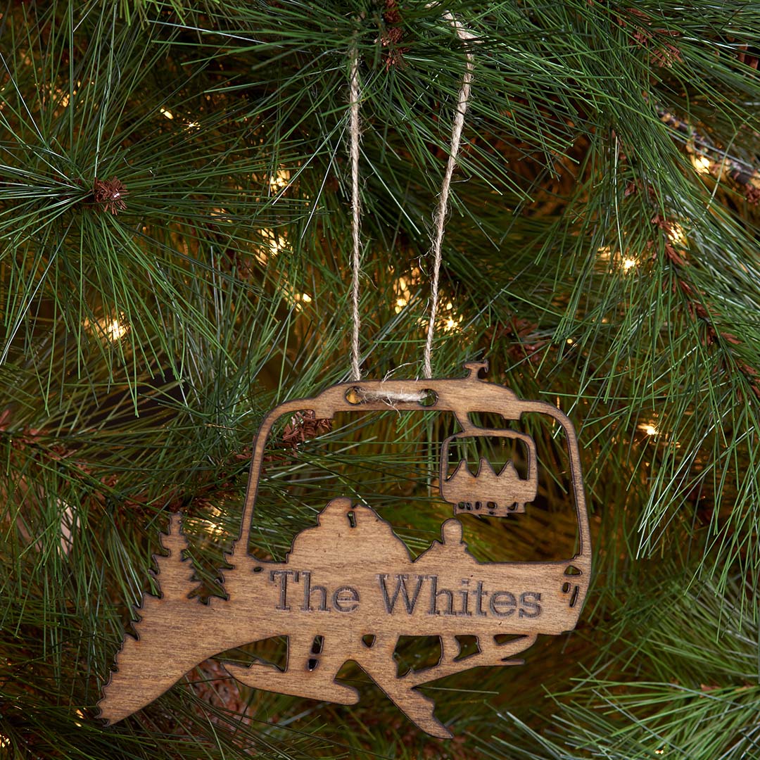 PERSONALIZED Chairlift Snowboard Family Christmas Ornament (🇺🇸  Made In The USA) - Powderaddicts