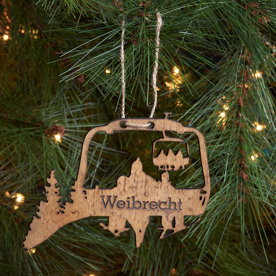 PERSONALIZED Chairlift Ski Family Christmas Ornament (🇺🇸  Made In The USA) - Powderaddicts