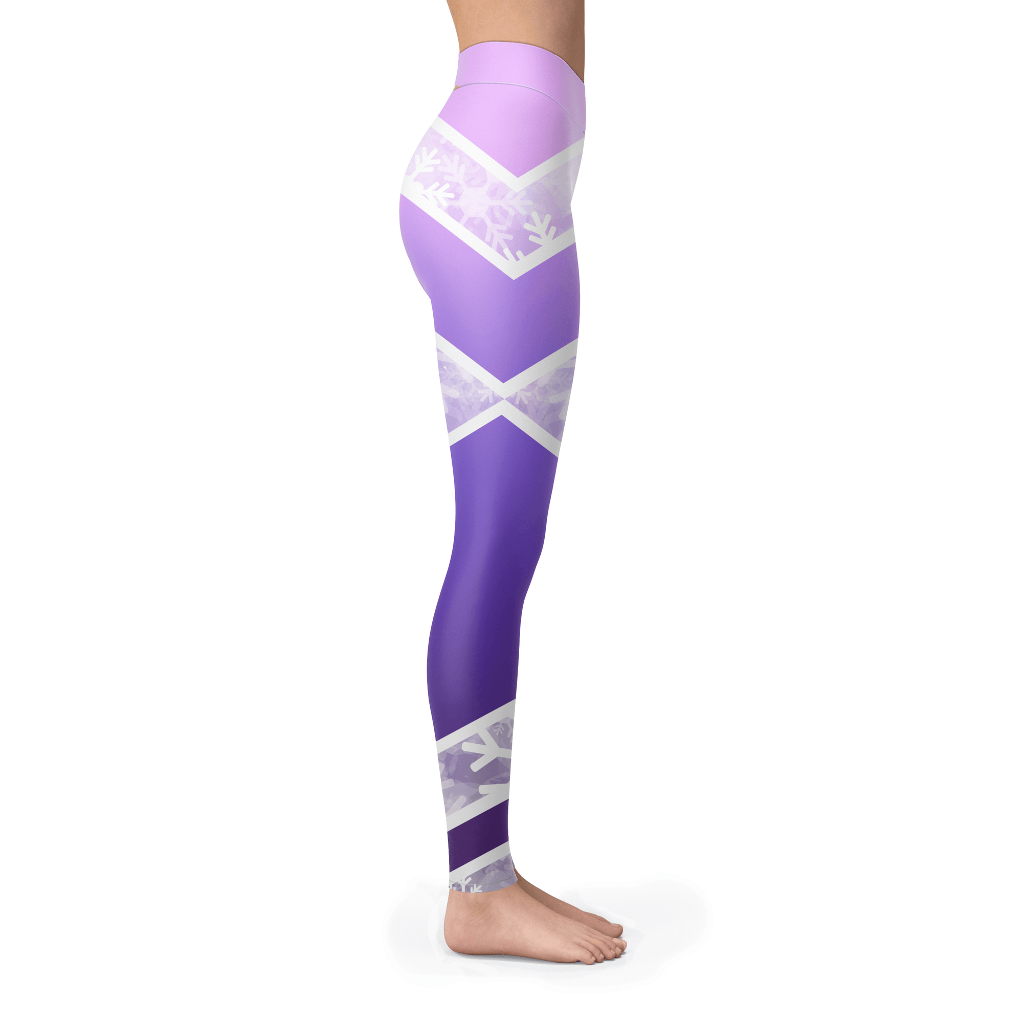 Segmented Ombre Leggings - Powderaddicts