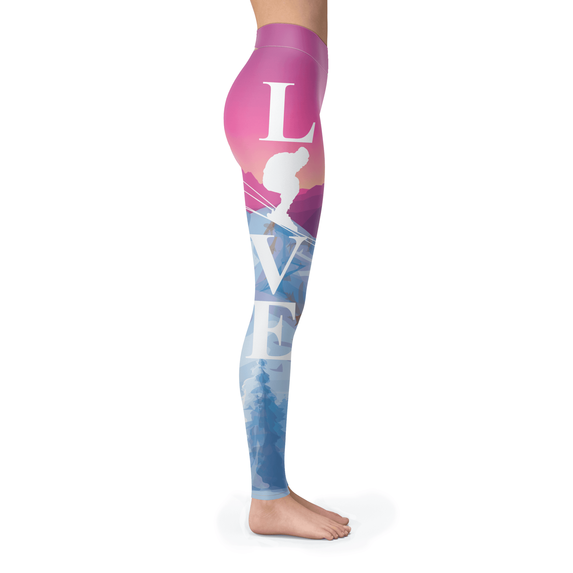 Love Ski Even At Sunset Leggings - Powderaddicts