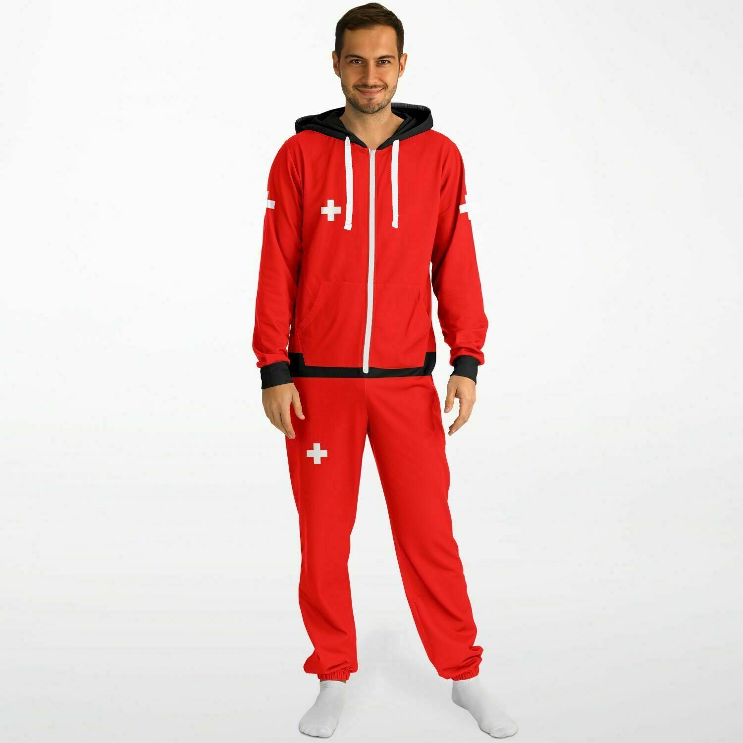 Ski patrol Adult Unisex Jumpsuit