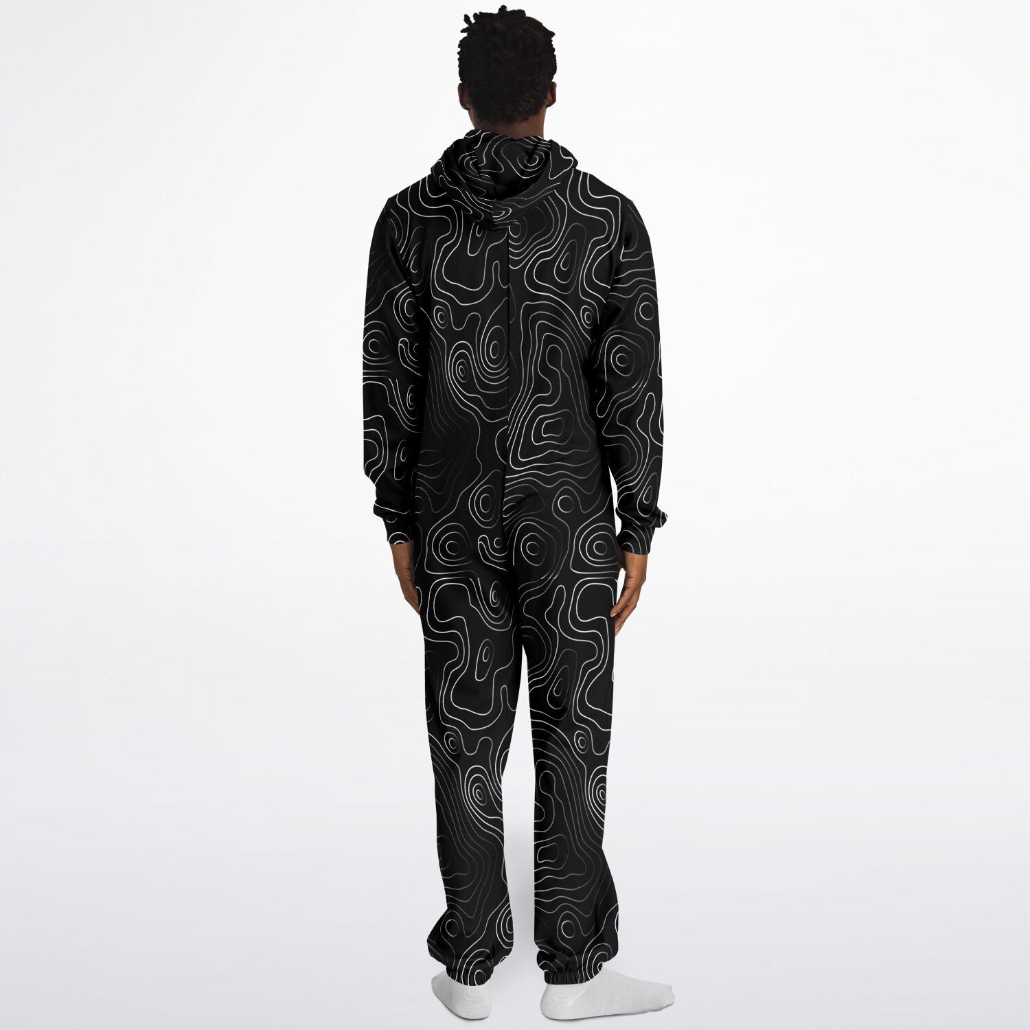 Black Topo Adult Unisex Jumpsuit