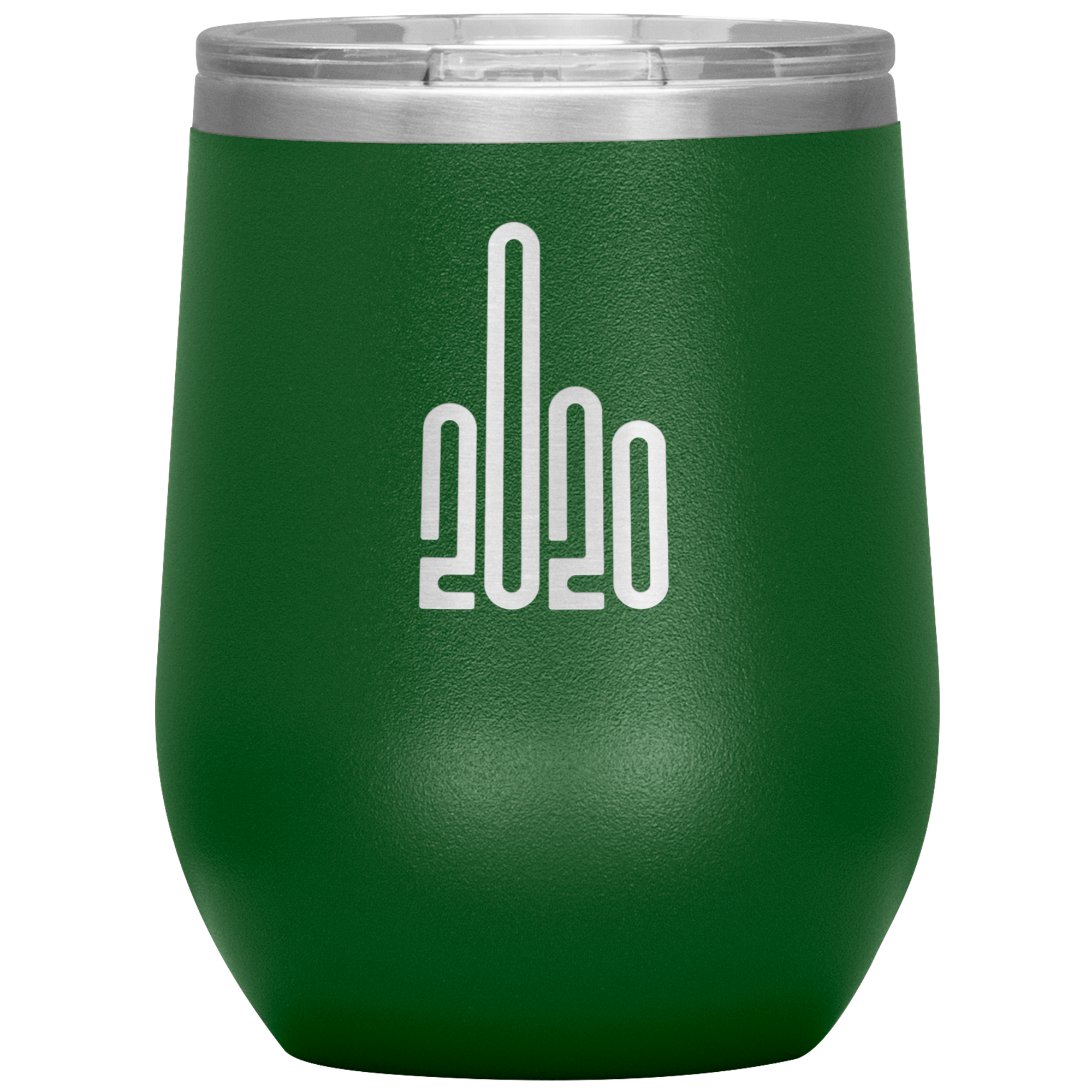 2020 Middle Finger Wine 12oz Tumbler - Powderaddicts