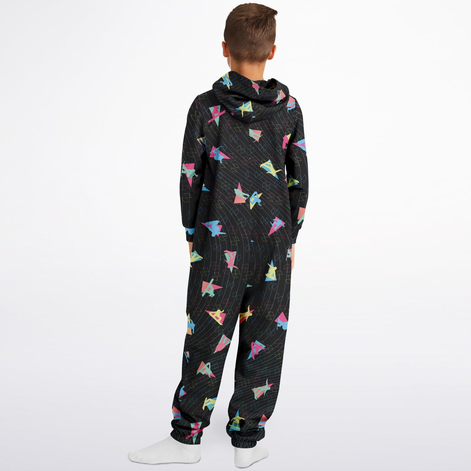 Snowboard Party Kid's Unisex Jumpsuit