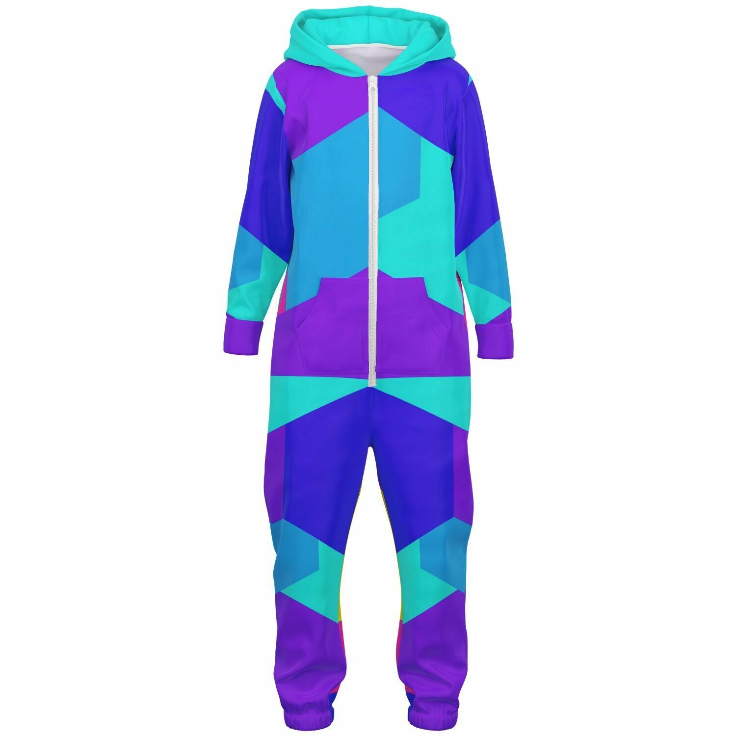 Purple Vail Kid's Unisex Jumpsuit