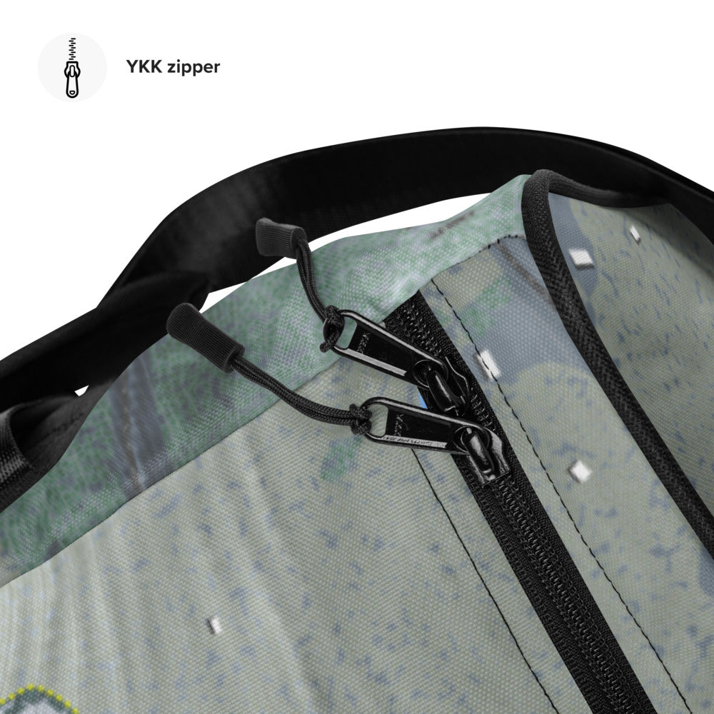 Catamount, New York Ski Trail Map Duffle Bag - Powderaddicts