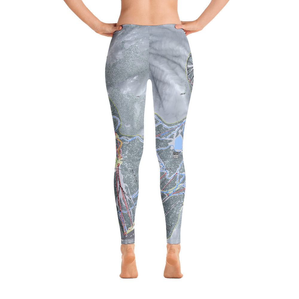 Heavenly, Nevada Ski Trail Map - Women's Base Layer Bottoms - Powderaddicts